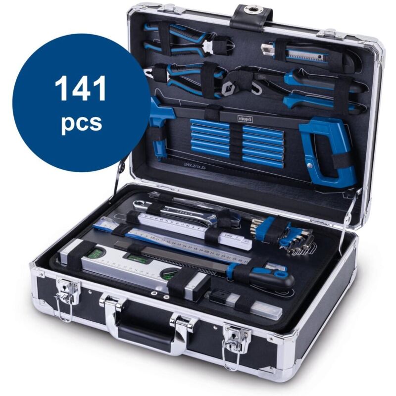 foto del prodotto scheppach valigia portautensili attrezzi con 141pz tb200