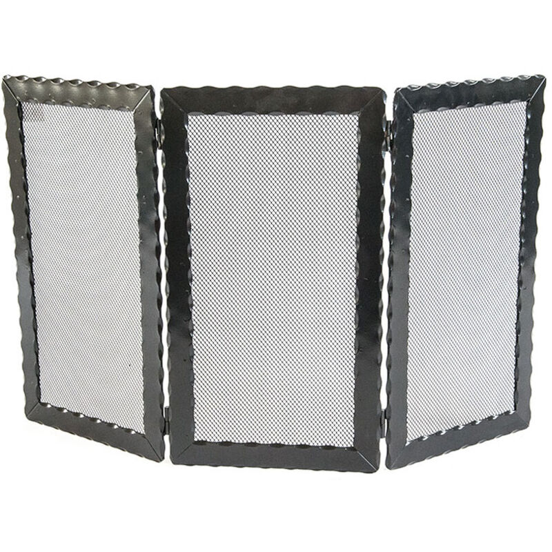 foto del prodotto schermi parascintille 3 ante in ferro battuto cm. 75x45
