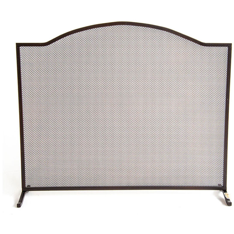 foto del prodotto schermi parascintille a onda trento in ferro battuto cm. 60x15x51