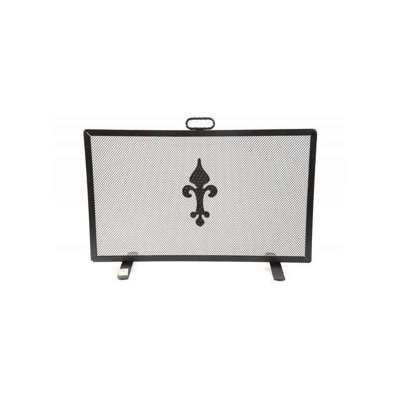 foto del prodotto schermi parascintille maniglia z in ferro battuto cm. 50x18x35