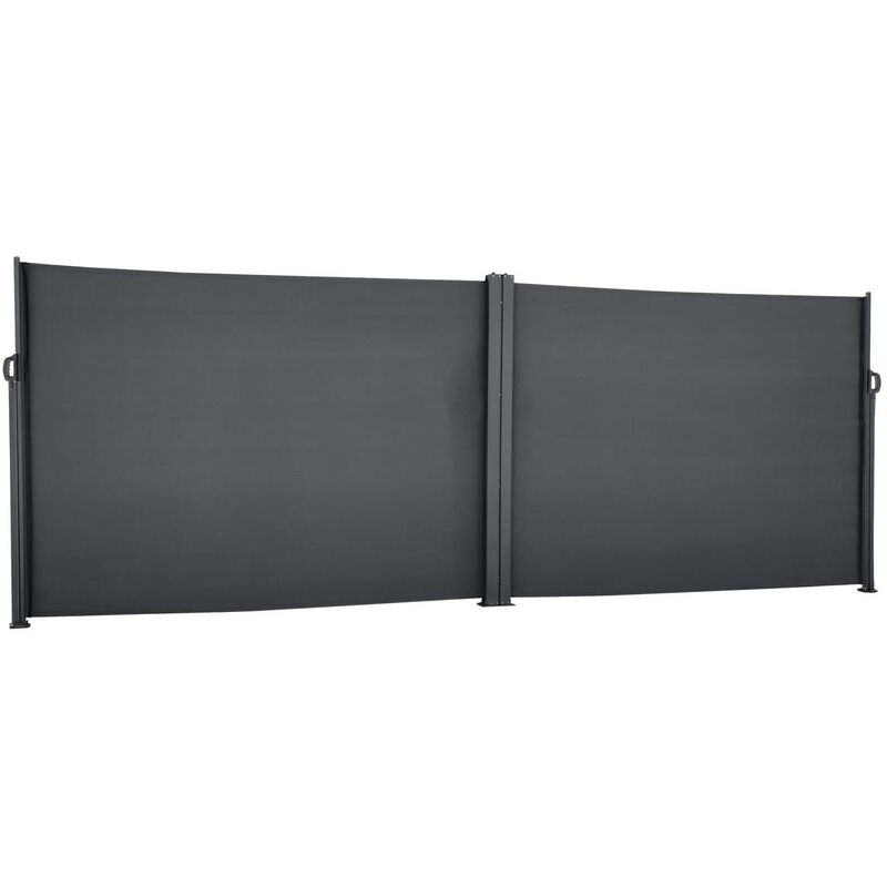 foto del prodotto schermo doppio retrattile antao grafite 6x1,8 m in alluminio trattato con polveri epossidiche hesp ride