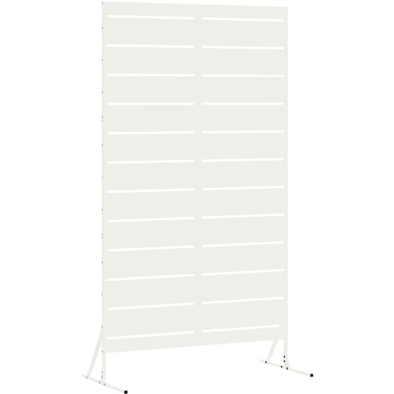 foto del prodotto schermo per privacy bianco acciaio vidaxl