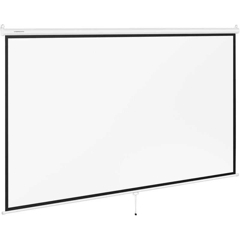 foto del prodotto schermo per proiettore pannello videoproiettore soffitto parete 16 9 340 x 210cm
