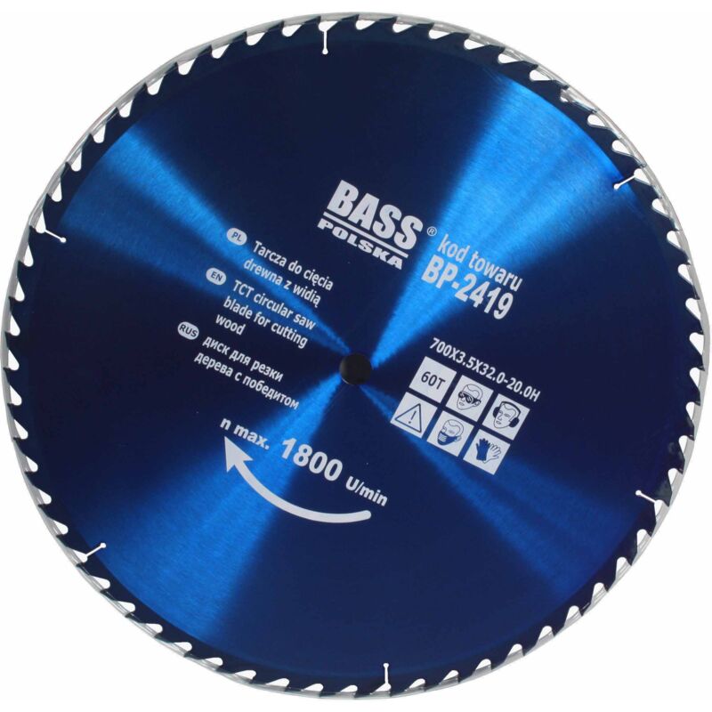 foto del prodotto schermo widia 700mm x 3,5mm x 60t x 32,0 20,0h