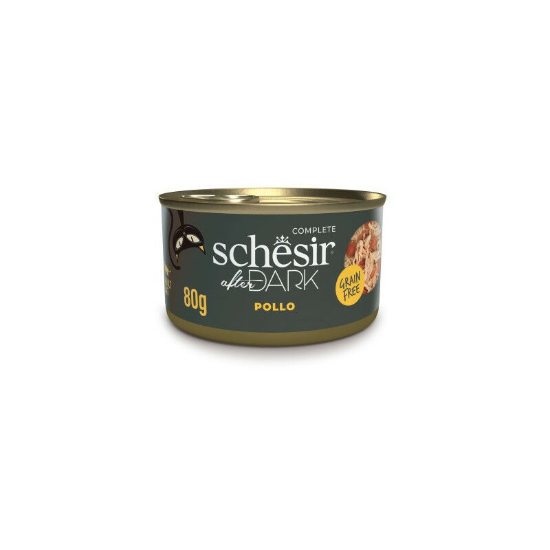 foto del prodotto schesir after dark filetti in brodo per gatti adulti da 80 gr