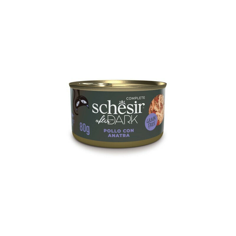 foto del prodotto schesir after dark filetti in brodo per gatti adulti da 80 gr