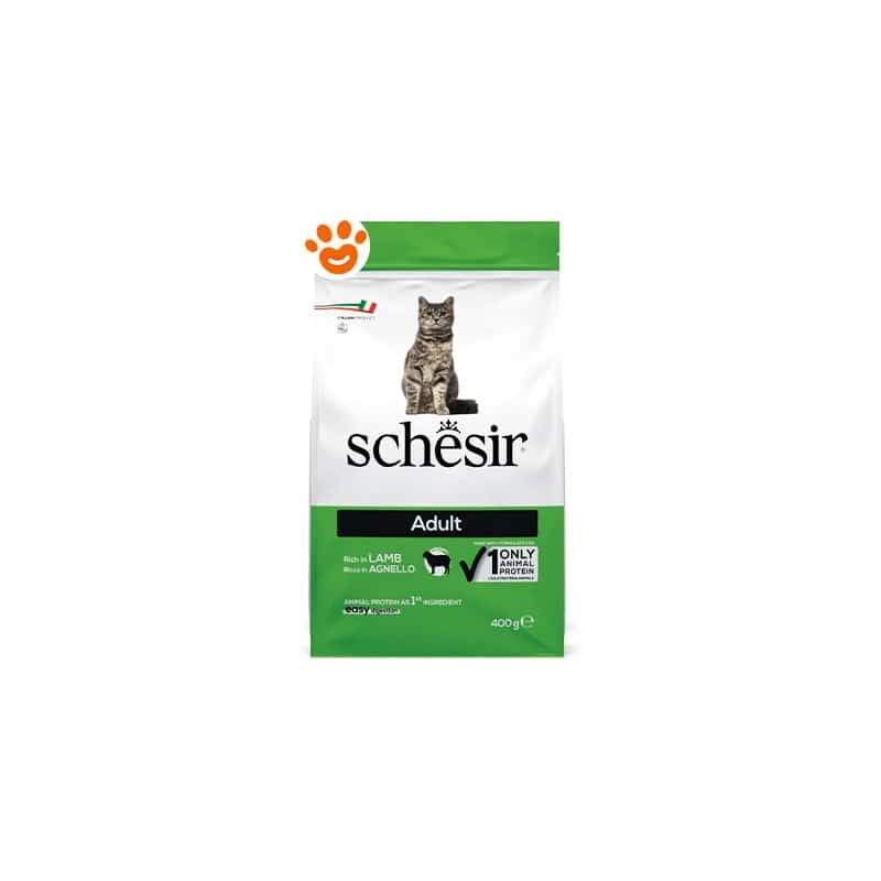 foto del prodotto schesir cat adult mantenimento agnello cat adult mantenimento agnello sacco da 400 gr