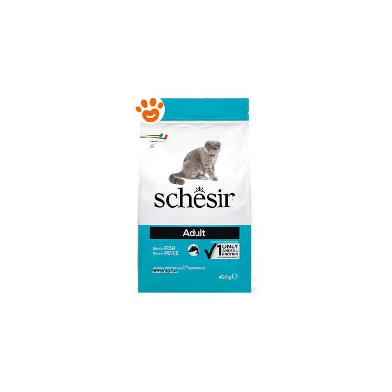foto del prodotto schesir cat adult mantenimento pesce cat adult mantenimento pesce sacco da 400 gr