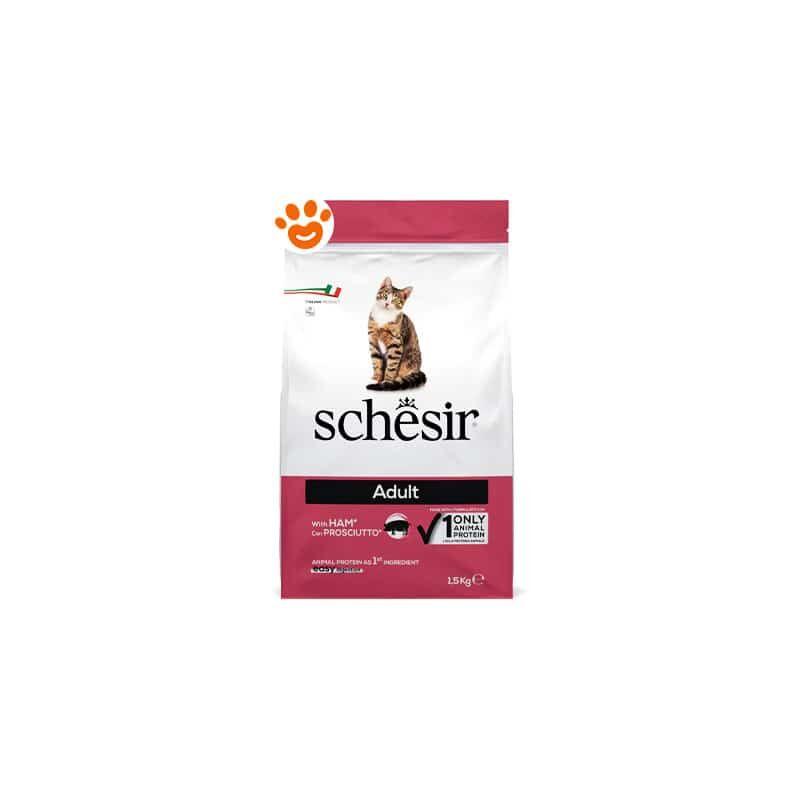foto del prodotto schesir - cat adult mantenimento prosciutto cat adult mantenimento prosciutto - sacco da 1,5 kg