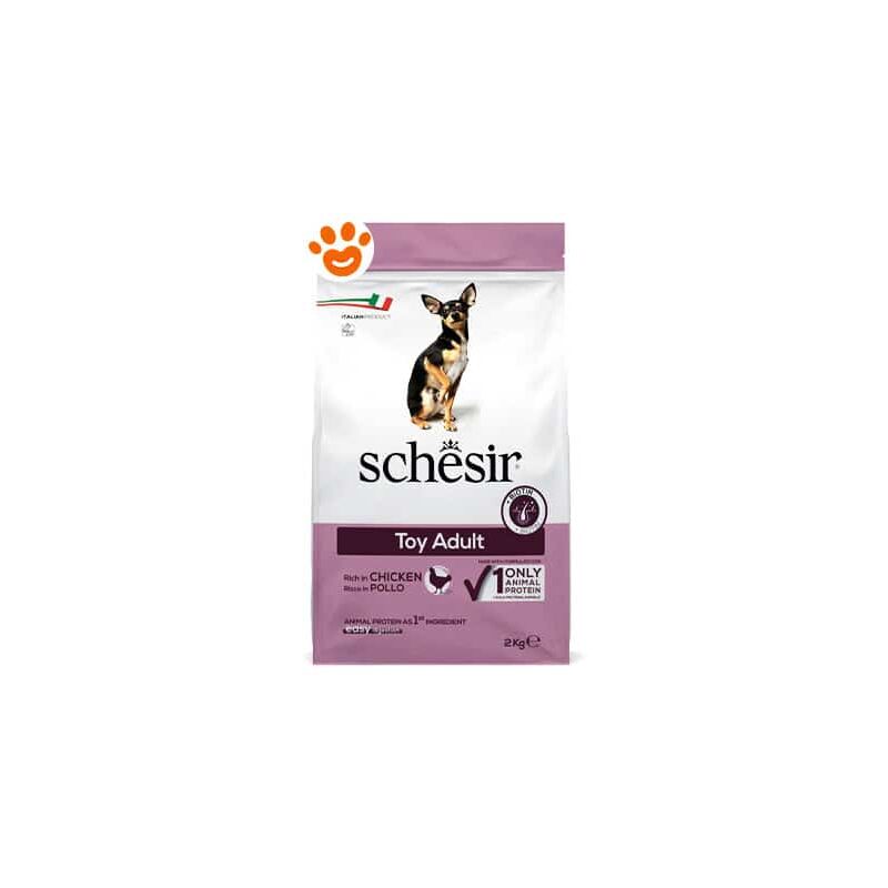 foto del prodotto schesir dog toy adult mantenimento pollo dog toy adult mantenimento pollo sacco da 2 kg