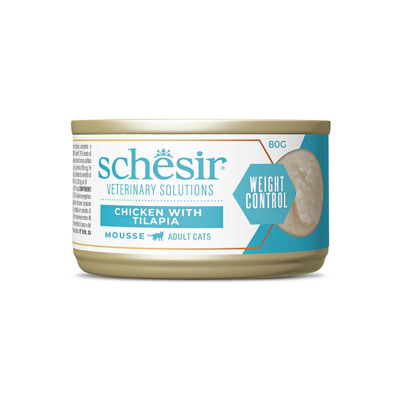 foto del prodotto schesir veterinary solutions weight control per gatti mousse di