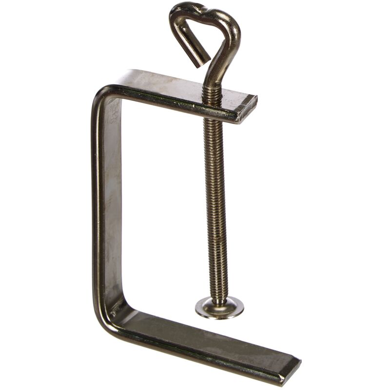 foto del prodotto schiessel pebaro 24 10 morsetto per sega a traforo nichelato, apertura alare 100 mm