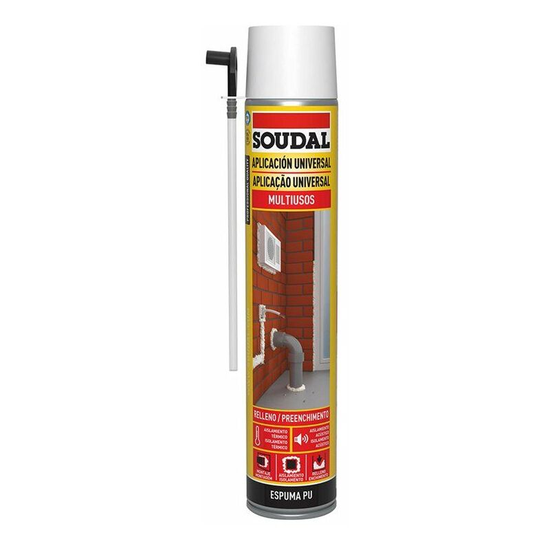 foto del prodotto schiuma con cannula classica 750ml 115797 soudal