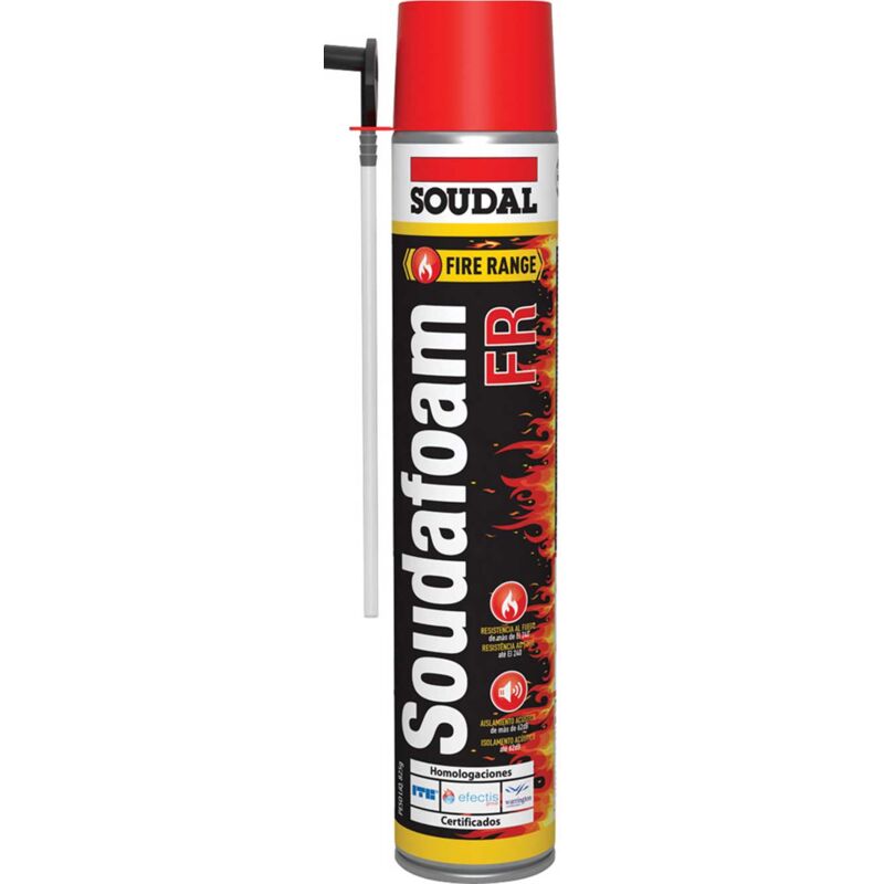 foto del prodotto schiuma poliuretanica antifuoco soudal 750 ml manuale