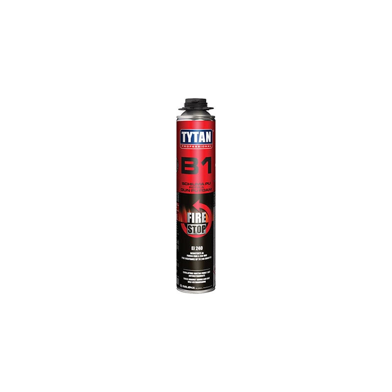 foto del prodotto schiuma poliuretanica antifuoco tytan pistola 750 ml