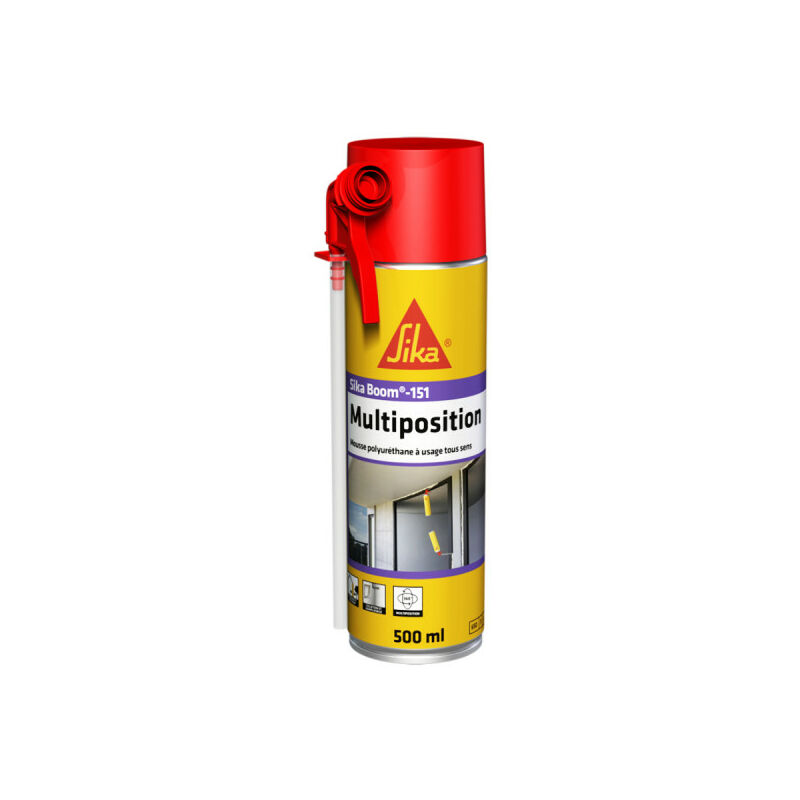 foto del prodotto schiuma poliuretanica boom 151 multiposizione 500 ml sika