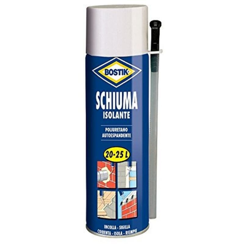 foto del prodotto schiuma poliuretanica isolante manuale 500ml bostik