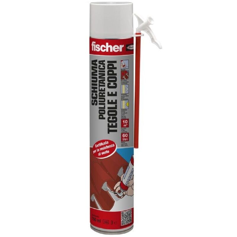 foto del prodotto schiuma poliuretanica tegole e coppi monocomponente 750 ml per pistola 12 pezzi