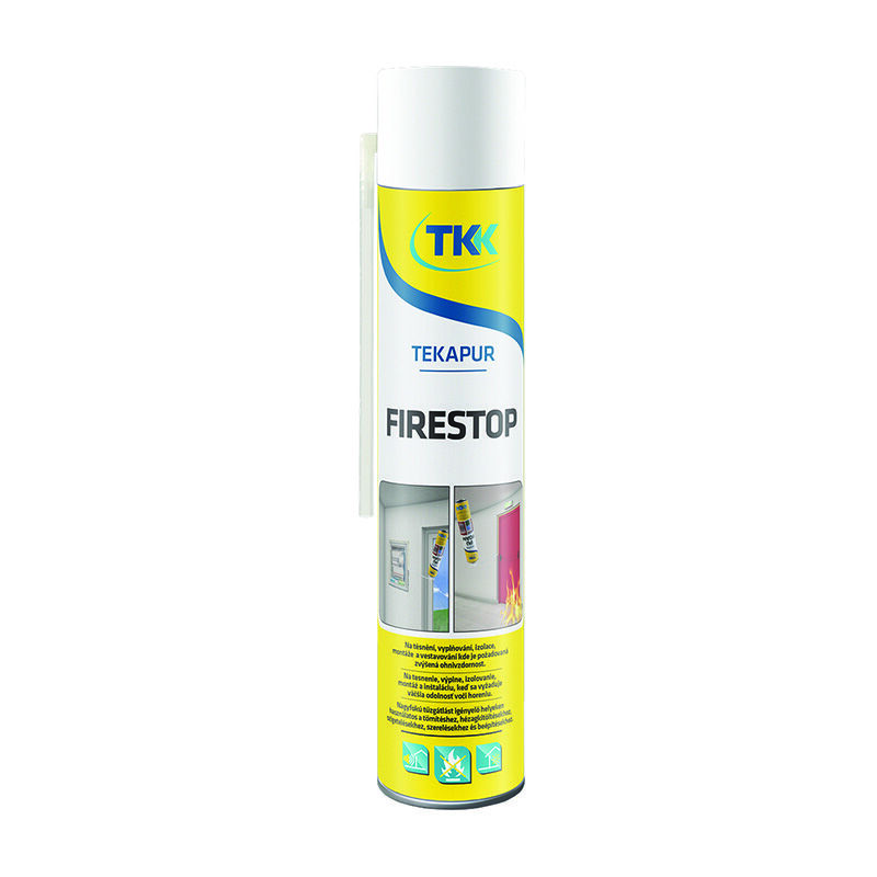 foto del prodotto schiuma poliuretanica tekapur firestop ml.750 applicazione manuale rosso