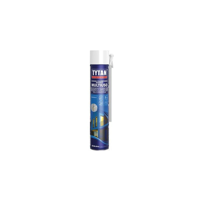 foto del prodotto schiuma poliuretanica universale multiuso tytan manuale ml 750
