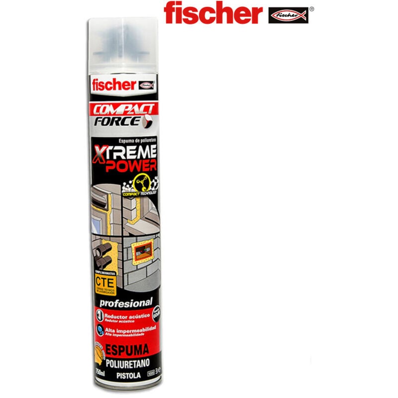 foto del prodotto schiuma pu xtreme pistola elettrica 750 ml 53436 fischer
