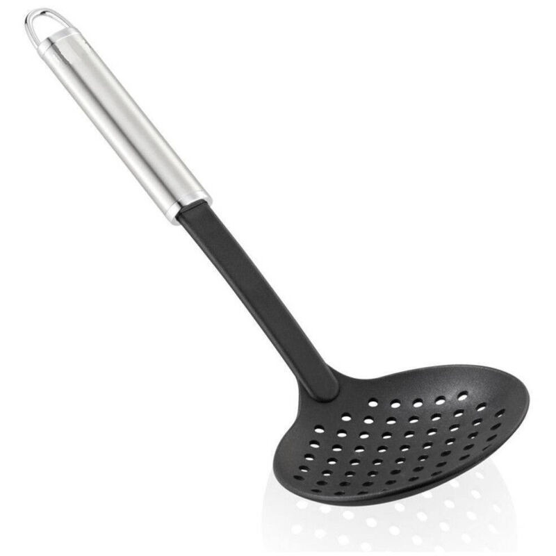 foto del prodotto schiumarola nylon plastica acciaio 11 x 6 x 33 cm impugnatura ovale strumento cucina trade shop traesio