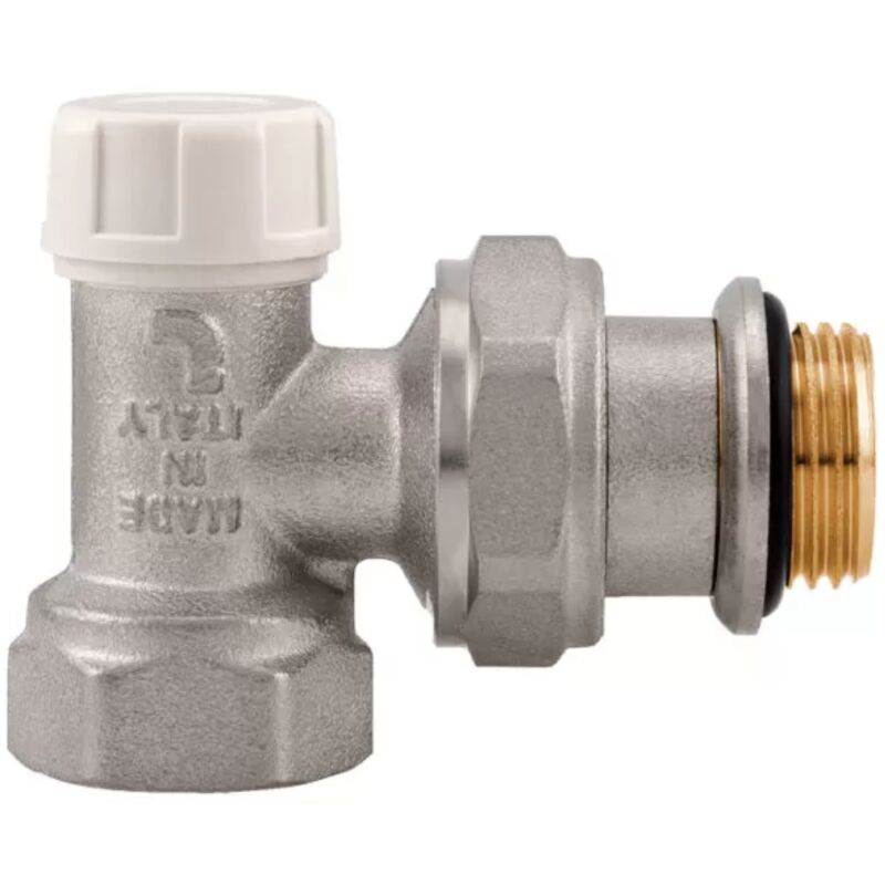 foto del prodotto schl fer 0927500 accessori valvola detentore ad angolo 1 2 pollice per termosifoni, valvola universale del calorifero e termoarredo con attacco