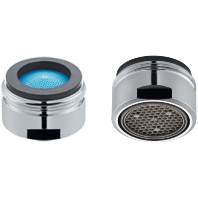 foto del prodotto schl fer 100016 rompigetto anticalcare universale per rubinetto m24x1, filtro in acciaio con filetto m22x1, rompigetto perlator classe a da 13,5