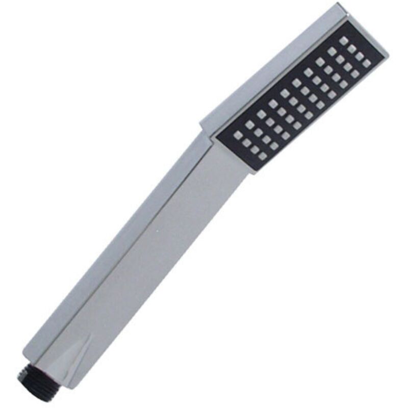 foto del prodotto schl fer 1303033 soffione per doccia universale 1 2 monogetto, modello quadra, soffione doccia anticalcare, doccino minimal, telefono doccia,