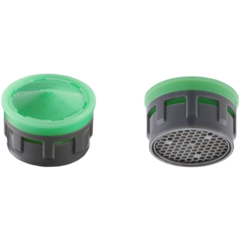 foto del prodotto schl fer 1802212 cartuccia filtro rubinetto universale, inserto per aeratore perlator dl m22x1 m24x1 classe z, 7 lit min anticalcare adatto per