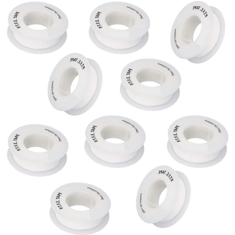 foto del prodotto schl fer 185101 nastro sigillante impermeabile idraulico in ptfe, nastro teflon con certificato dvgw ad alta densit per riparare tubi, rubinetti,