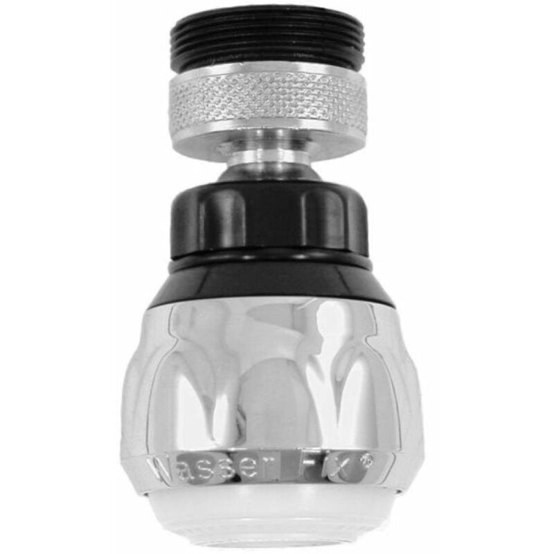 foto del prodotto schl fer 21060010 aeratore universale multigetto rompigetto rubinetto con snodo maschio femmina m22 e m24 risparmio d acqua per miscelatore cucina
