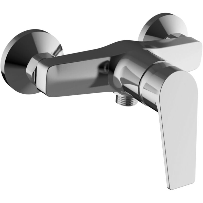 foto del prodotto schl fer - 26501013 miscelatore monocomando per doccia 1 2'serie leonardo, rubinetto per il bagno doccia-vasca, miscelatore doccia esterno con