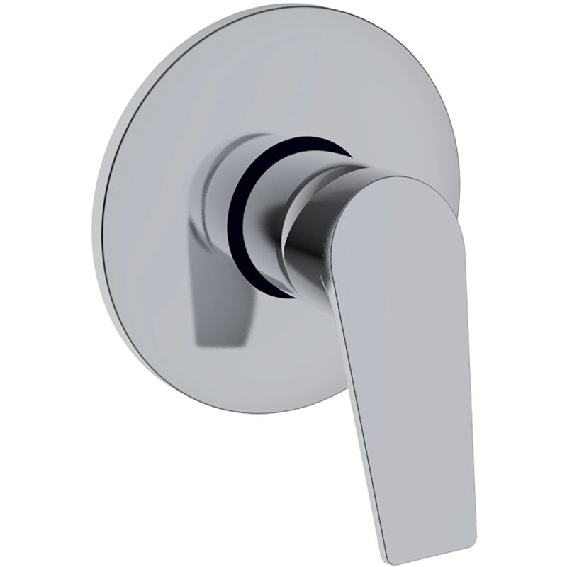 foto del prodotto schl fer 26505014 miscelatore monocomando per doccia incasso 1 2 serie leonardo, cartuccia diam 35mm cromo argento, made in italy