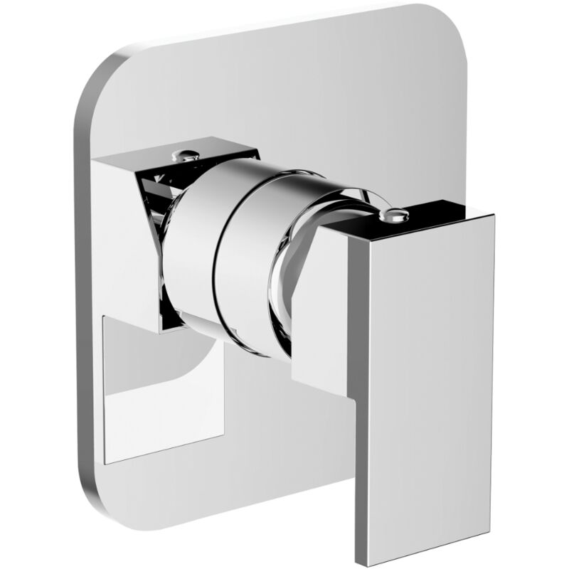 foto del prodotto schl fer 29505014 miscelatore monocomando per doccia incasso 1 2 serie style, cartuccia diam25mm cromo argento, made in italy