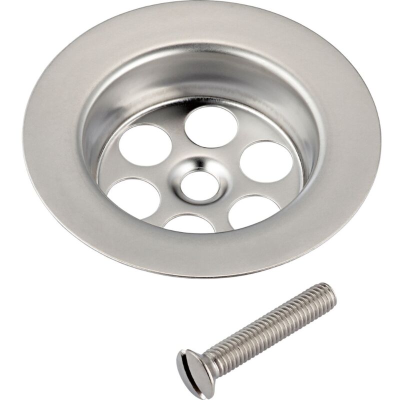 foto del prodotto schl fer 4397192 filtro a cestello per piletta scarico lavandino 1 1 4 , esterno 63mm, interno 43mm, con vite in acciaio inox m6 lunghezza