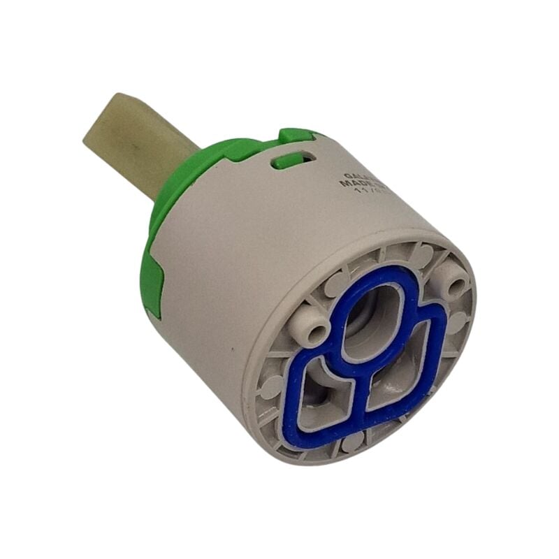 foto del prodotto schl fer 480034 cartuccia miscelatore 40mm, ricambio ceramico bassa 2 piedini per rubinetti monocomando cucina, bagno, doccia, vasca