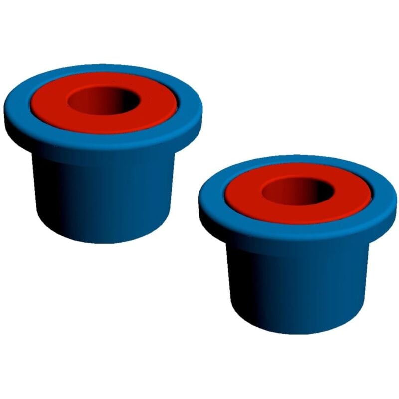 foto del prodotto schl fer 690017 coppia gommini per copriwater universale con perno antislittamento, inserto per fissaggio tavoletta wc, blocchi per la seduta wc,