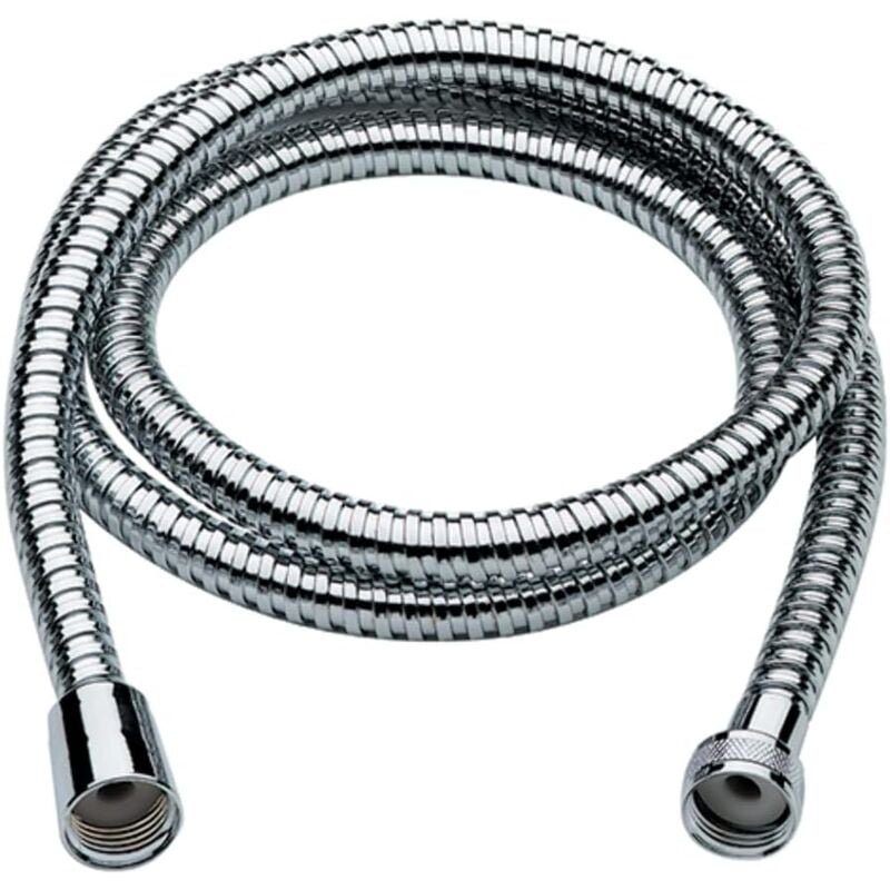 foto del prodotto schl fer 802690 flessibile doccia flessibile doccia tubo doccia universale in acciaio inossidabile con connettori in ottone universali g 1 2 ad