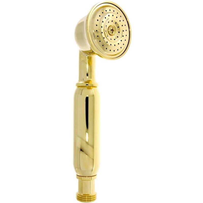 foto del prodotto schl fer 81135110 doccetta per doccia vintage, soffione doccia universale retr antico alta pressione universale, telefono doccia nostalgie in