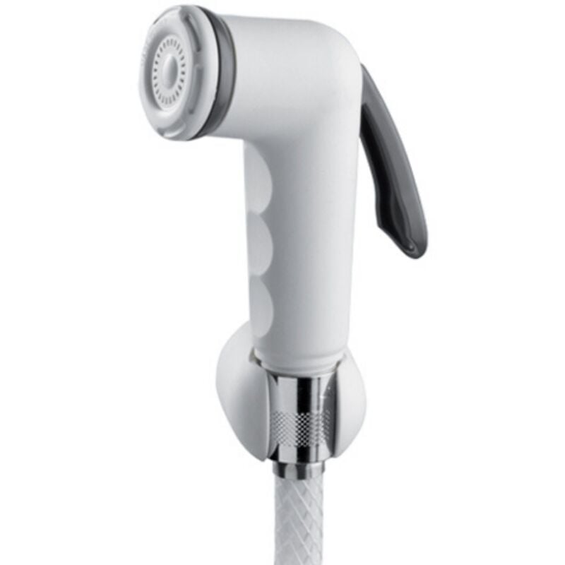 foto del prodotto schl fer 811710 set doccetta universale per bidet, doccino shut off in abs, doccetta a mano per wc, doccetta igienica per idroscopino con tubo