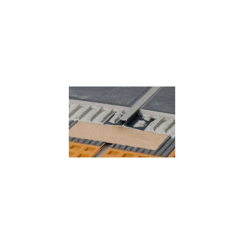 foto del prodotto schluter giunto di dilatazione per pavimenti dilex bwb pvc h.12,5 grigio l.2,50 m