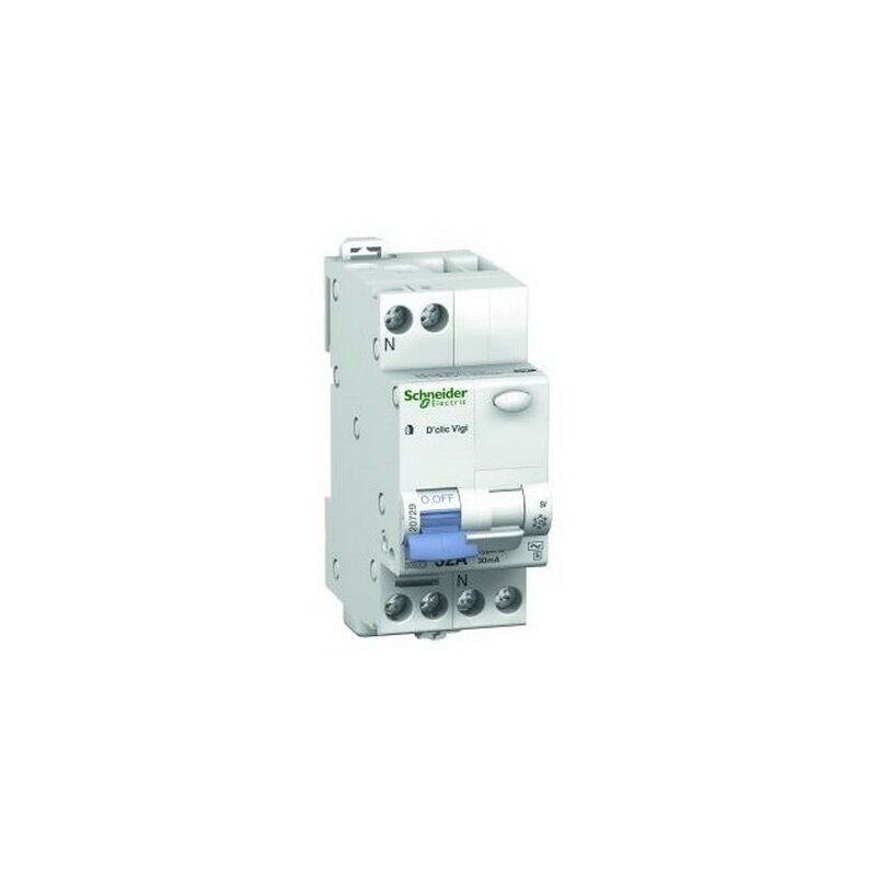 foto del prodotto schneider 20552 interruttore modulare multi 9 d clic vigi 1 polo pi n 10a curva c