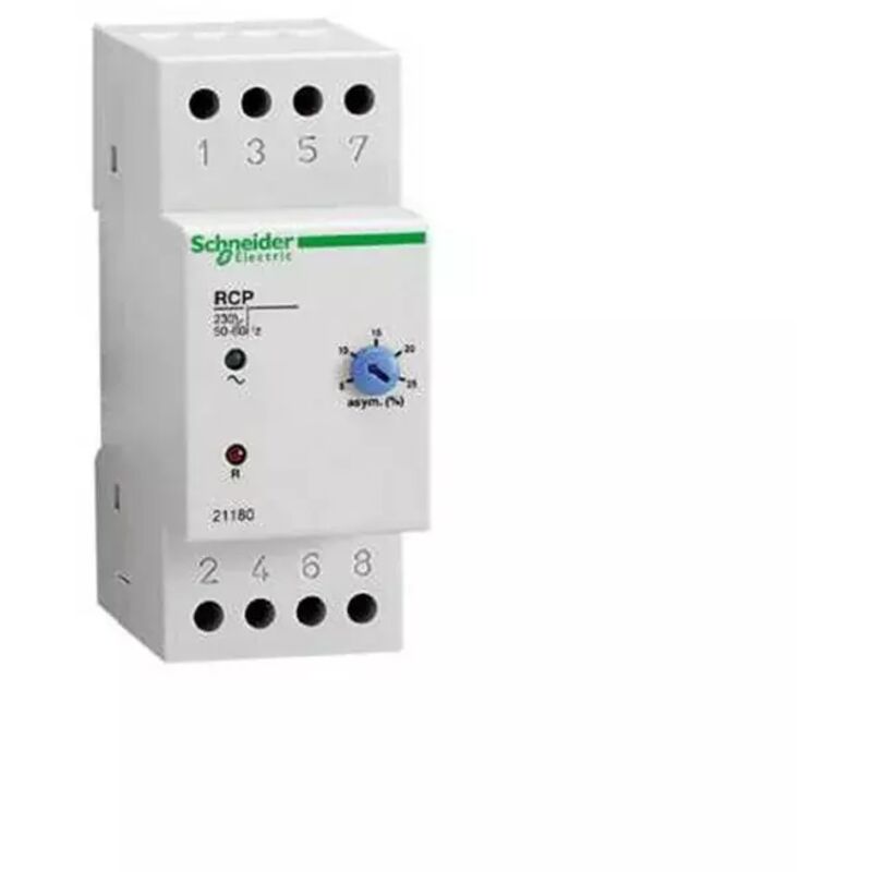 foto del prodotto schneider 21180 rel controllo fase rcp multi9 8a 400v