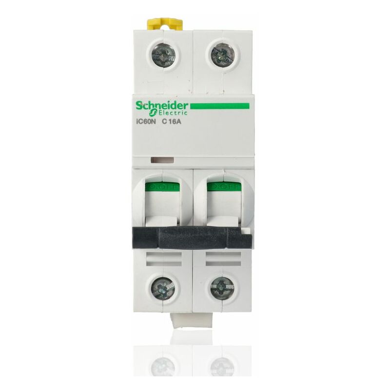foto del prodotto schneider a9f79216 interruttore magnetotermico ic60n 2p c 16a 6000a