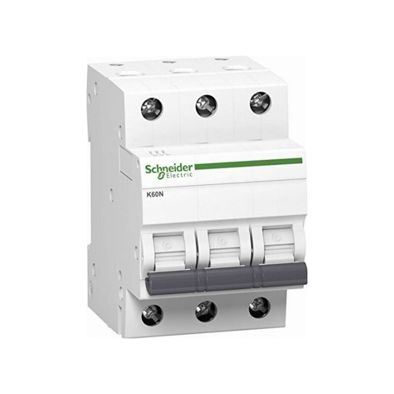 foto del prodotto schneider a9k01325 interruttore di circuito k60n 3p, 25a, b, 6ka