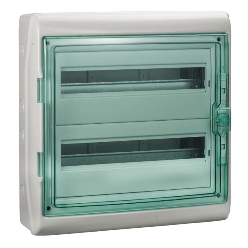 foto del prodotto schneider centralino a parete 36 moduli ip65 porta trasparente 10343
