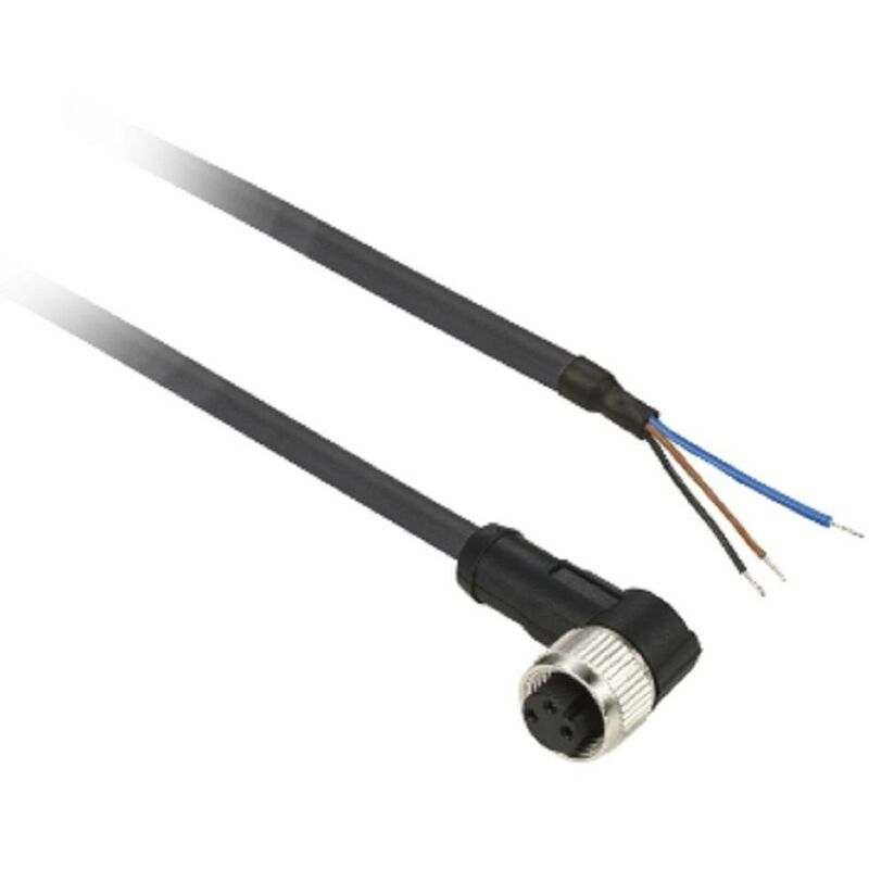 foto del prodotto schneider connettore con cavo 5 mt m8 90 3 poli xzcp0666l5