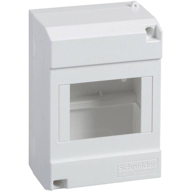 foto del prodotto schneider electric 10207 10207 centralino da parete montaggio superficiale numero divisori 6 contenuto 1 pz.