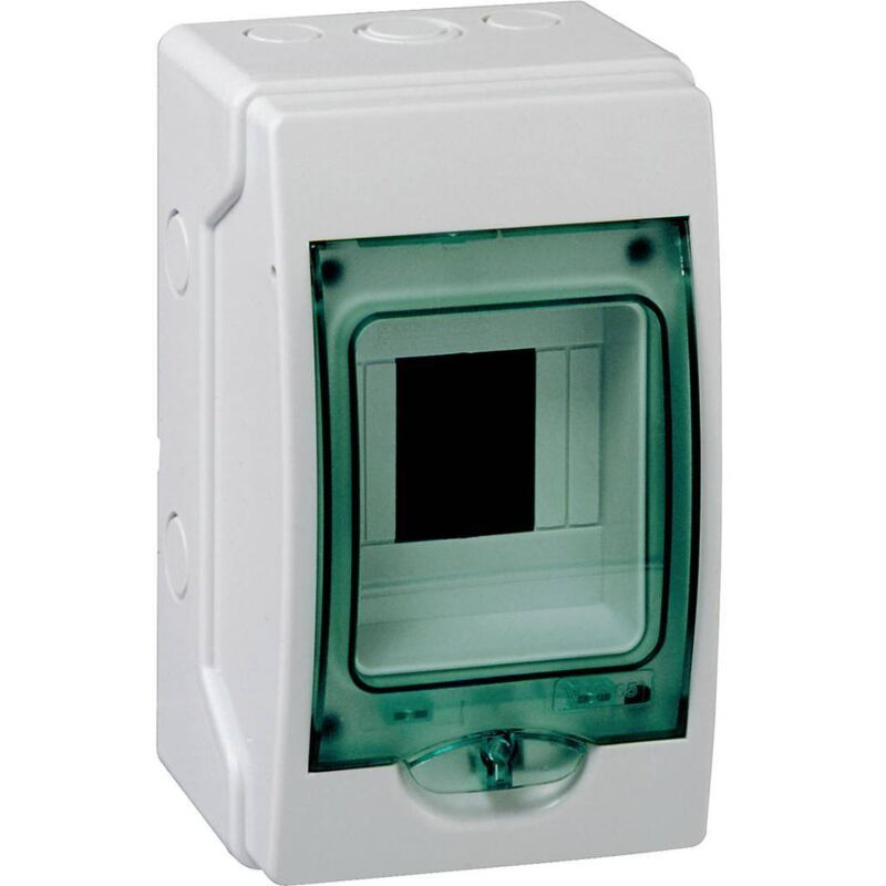 foto del prodotto schneider electric 13441 13441 centralino da parete montaggio superficiale numero divisori 4 numero di righe 1 cont